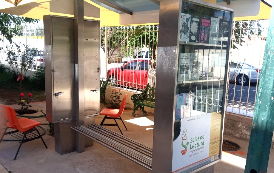 Para libro y sala de lectura